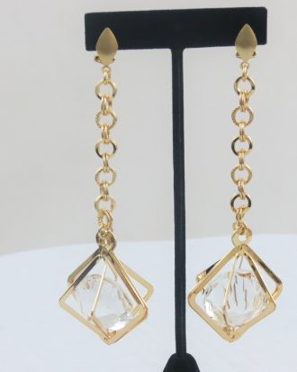 Flirty Diamond Drop Earring- RESTOCKED!