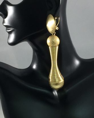 The Right Path Gold Earring.