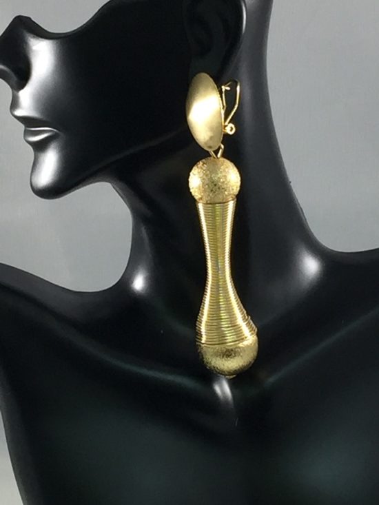 The Right Path Gold Earring.