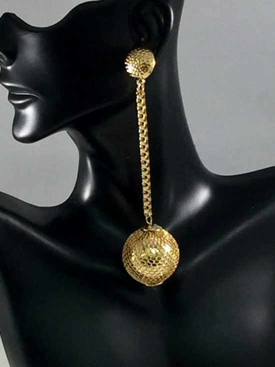 The Right Path Gold Earring.