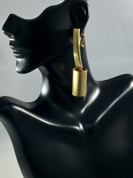 The Right Path Gold Earring.