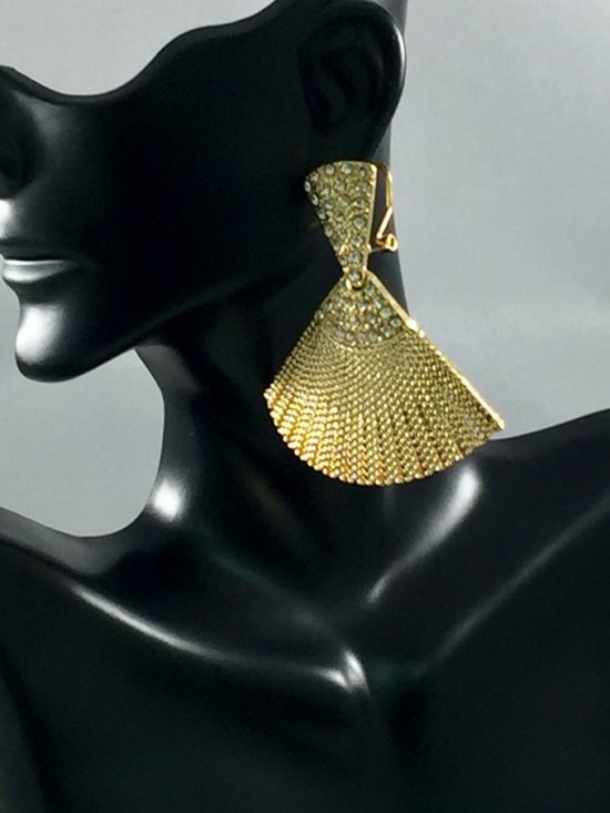 The Right Path Gold Earring.