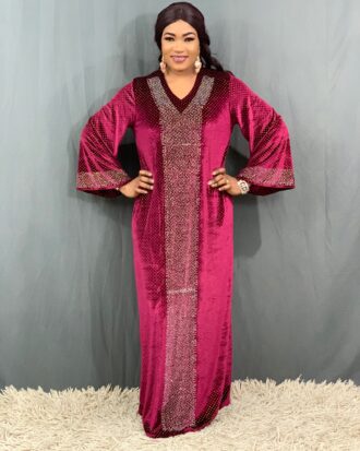 MAKING MOVES VELVET DRESS